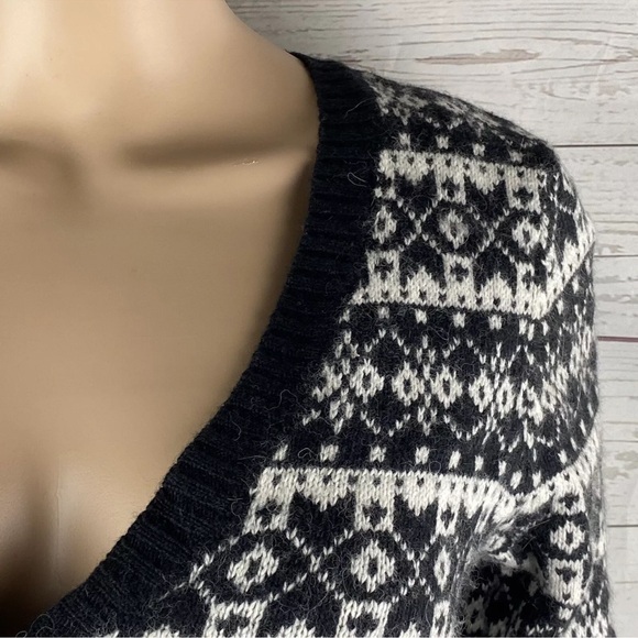 Talbots Cardigan Sweater 💕 Wool Blend Cashmere - Picture 4 of 12